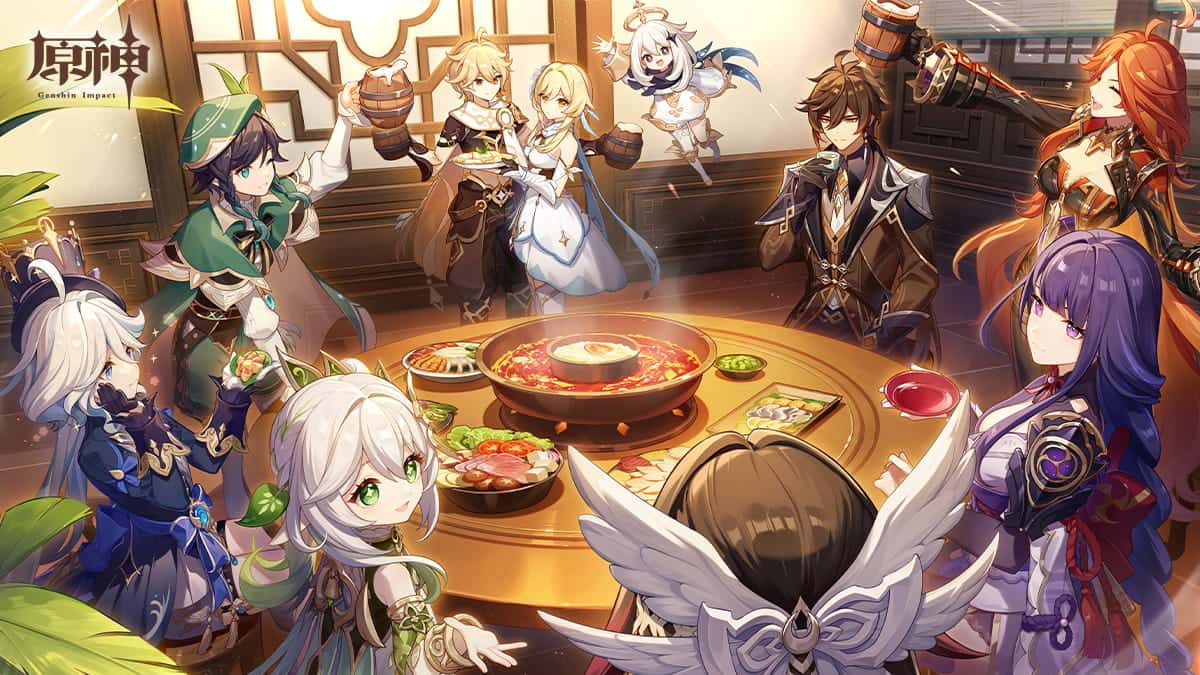  原神同人漫画分享平台插画